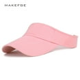 thumbnail image 1 of Agiferg Sunscreen Summer Outdoor Sports Baseball Topless Tennis Cap Sun Hat Empty Top, 1 of 1