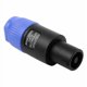thumbnail image 5 of 10 Uds. Conector de altavoz Speakon PA, cable de altavoz de caja profesional atornillado de 4 polos, 5 of 5