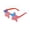 B-Red, variant on Patriotic Star Shaped Sunglasses Three Pack, Red White Blue Themed Party Eyewear for Independence Day, Fun Prop Glasses for Festive Accessories and Photo Opportunities at Summer Celebrations