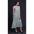 thumbnail image 2 of Bimba Bird Women Printed Backless Long Halter Neck Beachwear RayonDress-Small, 2 of 6