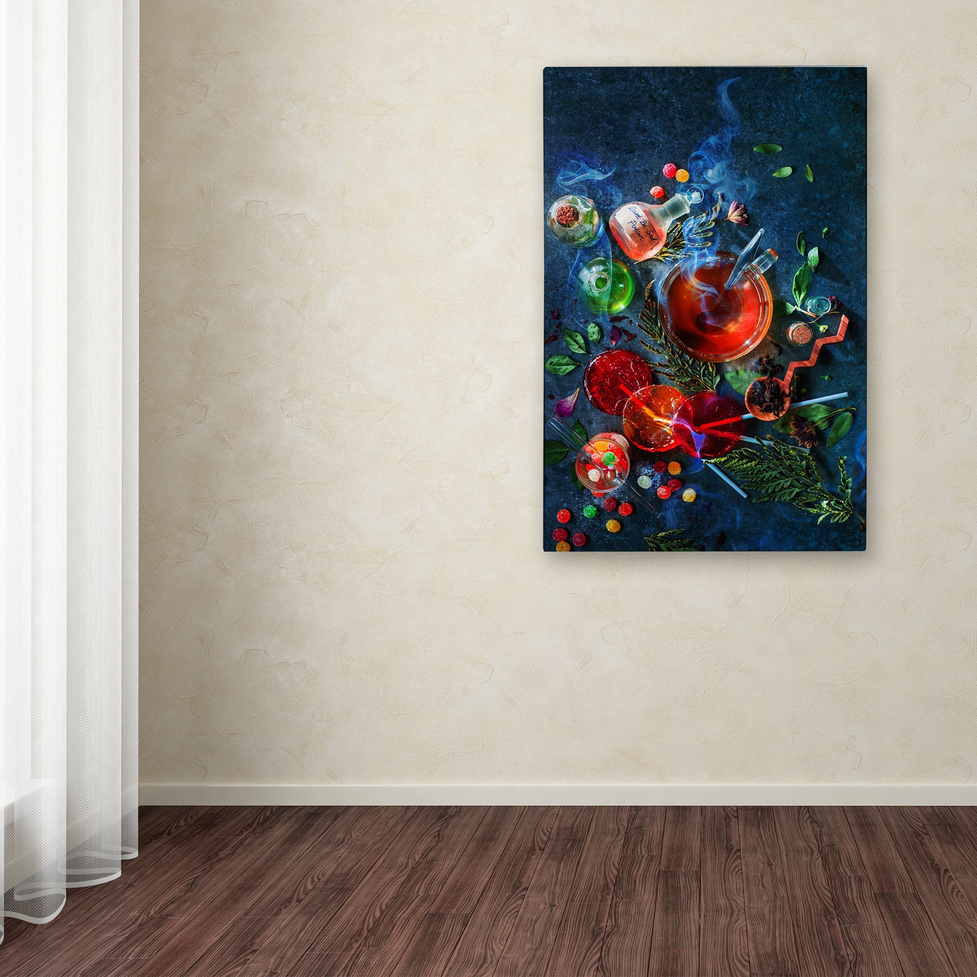 Trademark Fine Art 'Don't Be Sad Potion' Canvas Art by Dina Belenko