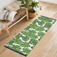 thumbnail image 6 of Monstera Leaf Runner Area Rug 2x6 Soft Non-Slip Washable Bedside Carpet for Hallway Bedroom Living Room Home Decor, 6 of 8
