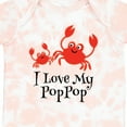thumbnail image 4 of Inktastic I Love My Poppop Grandchild Boys or Girls Baby Bodysuit, 4 of 5