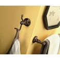 thumbnail image 3 of Moen Dn4403 Vale Double Robe Hook - Nickel, 3 of 4