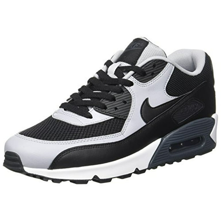 Nike Mens Air Max 90 Essential (14, Black Grey) - Walmart.com
