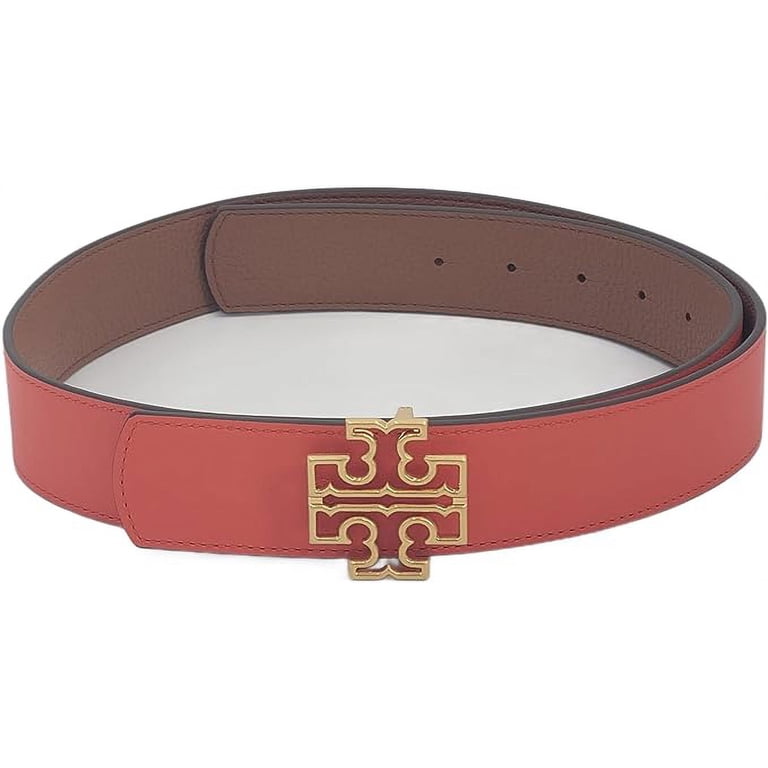 Tory Burch 141742 Britten Logo Classic Tan/Poppy Red With  display picture 2
