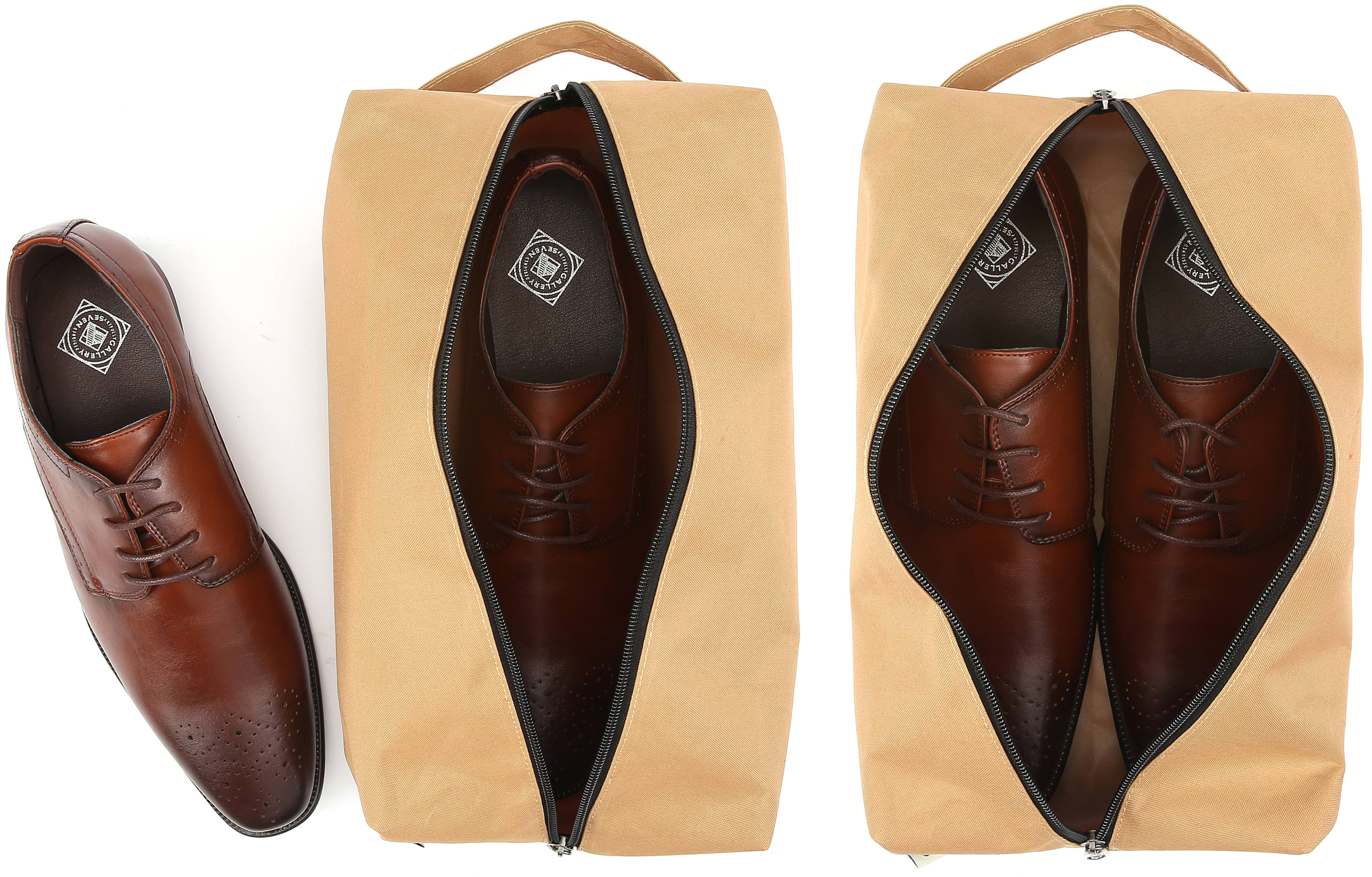 Gallery Seven Punctured Leather Oxford Dress Shoes for Men