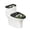 Camouflage American Flag Design, variant on HELLHERO Stylish Gifts for Hotel Home Elastic Bottom Toilet Dust Cover Set Stretch Adjustable Easy to Clean, Striped Spotted Easter Egg