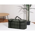 thumbnail image 7 of Unique Bargains 1 Pack Clothes Storage Foldable Storage Bags Black 39.5*14*19.5in, 7 of 7
