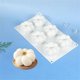 thumbnail image 2 of Cloud Petals Silicone Molds Baking Tool Mousses Cake Decorating Molds for Making Chocolate, Candy, Candle, Soap Enduring, 2 of 4