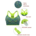 thumbnail image 5 of FUTATA Sports Bras For Women Medium Support Workout Bras Yoga Activewear Tank Tops Wirefree Gym Running Bras, 5 of 6