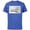 Royal Heather, variant on Star Wars Grogu and Rancor Nap Time - Short Sleeve Cotton T-Shirt for Adults - Customized-Black