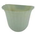 thumbnail image 3 of Wall Mounted Trash Bin Plastic Paper Basket with Lid for Cabinet Door Kitchen Bathroom 1 CountforHome Storage(Blue),Ccwuwei, 3 of 9