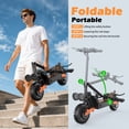 thumbnail image 2 of ASKGO 1500W Peak Foldable Electric Scooter for Adults, 48V 20Ah Large-capacity battery，5 Speed Modes 25MPH Top Speed& 55 Miles Range 11"All‑Terrain Tires, NFC Unlock UL2272, 2 of 10