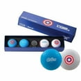 thumbnail image 2 of Volvik Vivid Marvel X Golf Balls (Captain America, 4pk) Avengers Gift Set NEW, 2 of 2