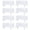 White, variant on 6 Pack White Table Cloth Rectangle Table Cloths for 8 Foot Rectangle Tables 60 X 126 Inch Washable Polyester Tablecloth for Weddings, Parties, Banquet, and Daily Use