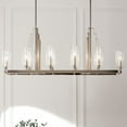 thumbnail image 3 of 52413BNB Kichler Lighting Kimrose - 10 Light Double Linear Chandelier In Art Deco Style-17.75 Inches Tall and 12.75 Inches Wide-Brushed Natural Brass, 3 of 10