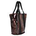 thumbnail image 2 of No Boundaries Women's Clear Beach Tote, Leopard, 2 of 7