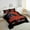 Black Red, variant on Erosebridal Sports Theme Bedding Sets Twin with Comforter, Bedroom Decor, Navy Blue 2-Piece, Chicago