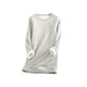 thumbnail image 1 of Qarigey Ropa interior térmica de algodón para mujer, Color sólido, reutilizable, lavable, de manga larga, para invierno y otoño, lencería cálida Prendas para la parte del cuerpo gris claro L Qarigey AP013396-43, 1 of 6