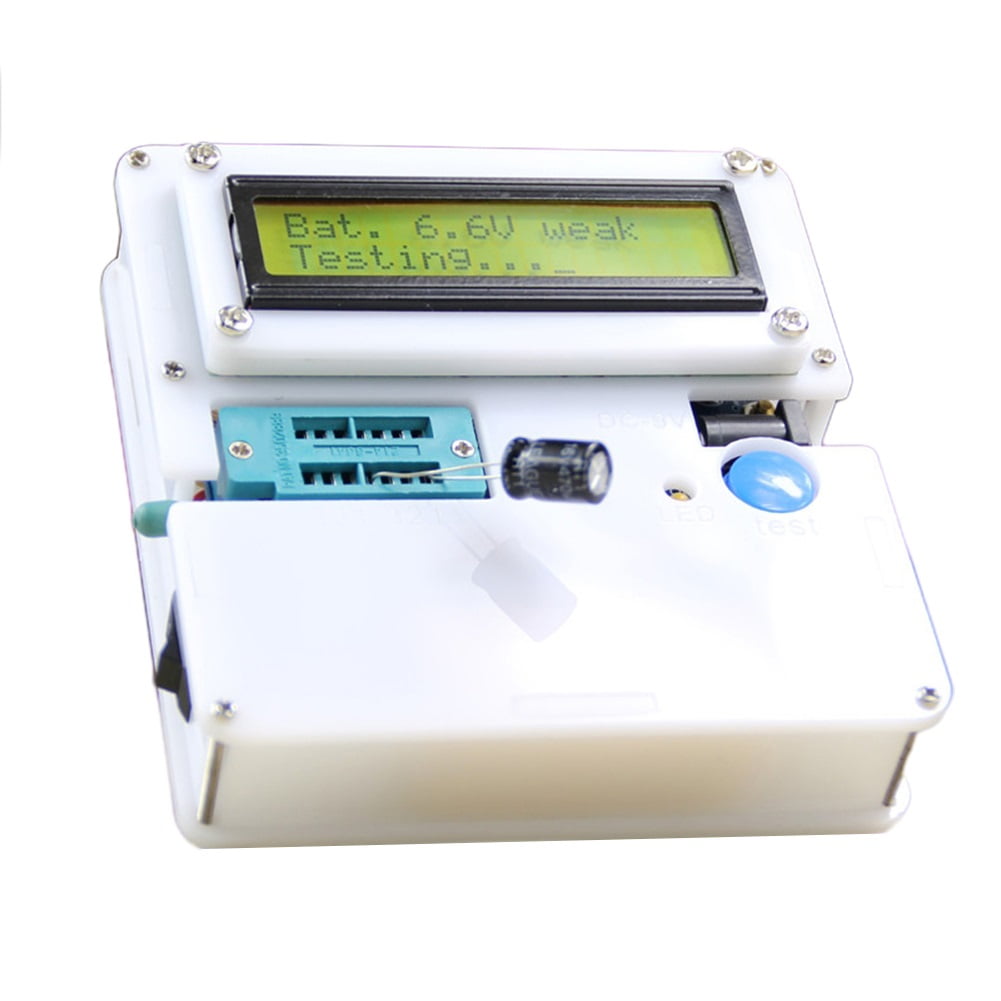 Transistor High Precision Capacitance LCR ESR Meter DIY Kit with Full Color Graphic Display and Clear Readings ,Accurate and Speed