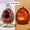 Red agate, variant on MATROOY Natural Colorful Crystal Dinosaur Egg Nightlight Decoration Lamp USB Lighting-Red agate