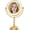 Gold Nickel, variant on 8.5 Inch Lighted Makeup Mirror 1X/10X HD Magnification 3 Color Dimmable Shadowless LED Lights 360 Swivel Pearl Nickel Vanity Mirror