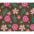 thumbnail image 4 of oneOone Cotton Flex Fabric Leaves & Floral Artistic Print Fabric By The Yard 40 Inch Wide, 4 of 4