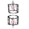thumbnail image 2 of Naiovety Modificación de Pedal de bicicleta, accesorios de actualización de estribo de bicicletas universales, pedales de rodamiento, componente Ciclismo Negro Naiovety OD027524-01, 2 of 6