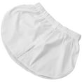 thumbnail image 4 of HIAKDOFT 1Set Dress Extenders for Women in White Chiffon with Elastic Waistband, 4 of 8