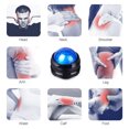 thumbnail image 5 of Manual Massage Roller Ball Therapy Massager Tools Sore Muscles Shoulders Arms Neck Back Feet Body Stiffness Joint Pain Stress Relief Blue, 5 of 6