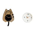 thumbnail image 1 of Reloj de pared,Reloj de pared decorativo con forma de gato para sala de estar silenciosa,Reloj de pared,Reloj de pared decorativo,moderno y elegante,Reloj de pared redondo silencioso,sin, 1 of 8
