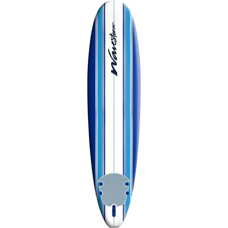 Wavestorm 8ft Classic Surfboard Foam Wax Free Soft Top