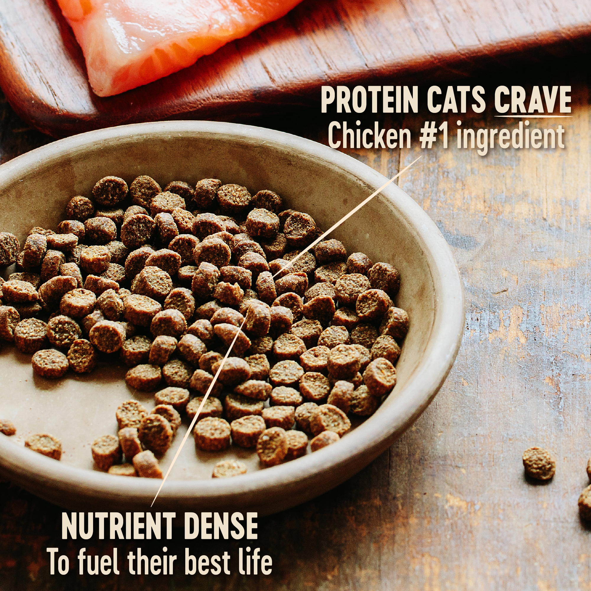 Wellness CORE Grain-Free Indoor Formula Dry Cat Food, 2 Pound Bag - image 3 of 7