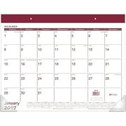 At-A-Glance Fashion Bound Style Desk Pad - One Page Per Month, 22 X 17 in, 12 Months, Jan - Dec, Rose