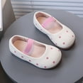 thumbnail image 6 of Mepaouo Toddler Girls Dress Shoes Little Kids Mary Janes Suede Slip on Ballet Flats for Wedding Party, 6 of 7