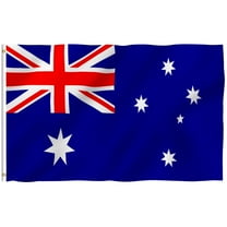 Anley Fly Breeze 3x5 Foot Australia Flag - Australian National Flags Polyester with Brass Grommets