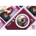 thumbnail image 2 of Canon IVY CLIQ+ Instant Camera & Portable Printer + App (Ruby Red), 2 of 6