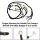 thumbnail image 5 of Arnés de motor para Honda Civic Integra B16 B18 D16 OBD2 Budget D y B-series, 5 of 11