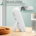thumbnail image 2 of Digital Hygrometer Indoor Thermometer, Room Thermometer Humidity Gauge with Air Comfortable Icon, High Accuracy Temperature Humidity Monitor with Back, 2 of 5