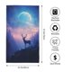 thumbnail image 2 of Balery Night Sky Elk Toalla de Microfibra Premium con Estampado – 27.5x16 pulgadas, Alta Absorción, Suave y Aterciopelada, Secado Rápido, 2 of 6