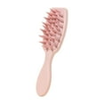 thumbnail image 3 of Peine para el cabello, cepillo para desenredar, cabello húmedo o seco, todo tipo de cabello, peine ador, cepillo de peinado para viajes, bebés, Rosa, 3 of 8