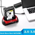 thumbnail image 1 of Case Dock Estación Disco Duro 2.5 3.5 Sata Ide Windows Mac Ele-Gate CON.32, 1 of 3