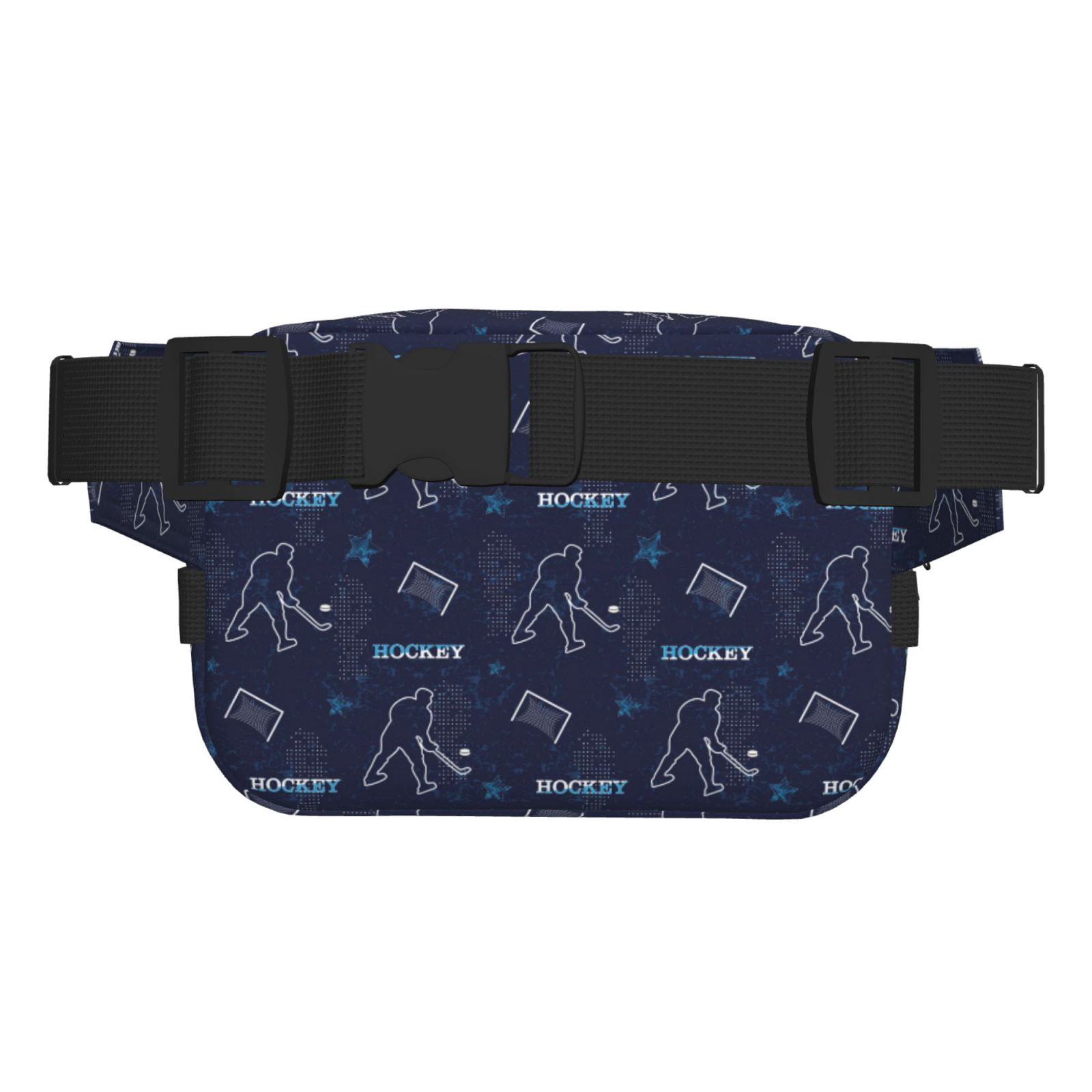 Hirioo Hockey Players for Double Layer Waist Bag Adjustable Fanny Pack For Travel Running Hiking