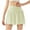 Green, variant on Dvkptbk Womens Tennis Skirt with Pockets Shorts Crossover High Waisted Golf Athletic Activewear Skorts Skirts for Golf Running Workout Yoga Shorts