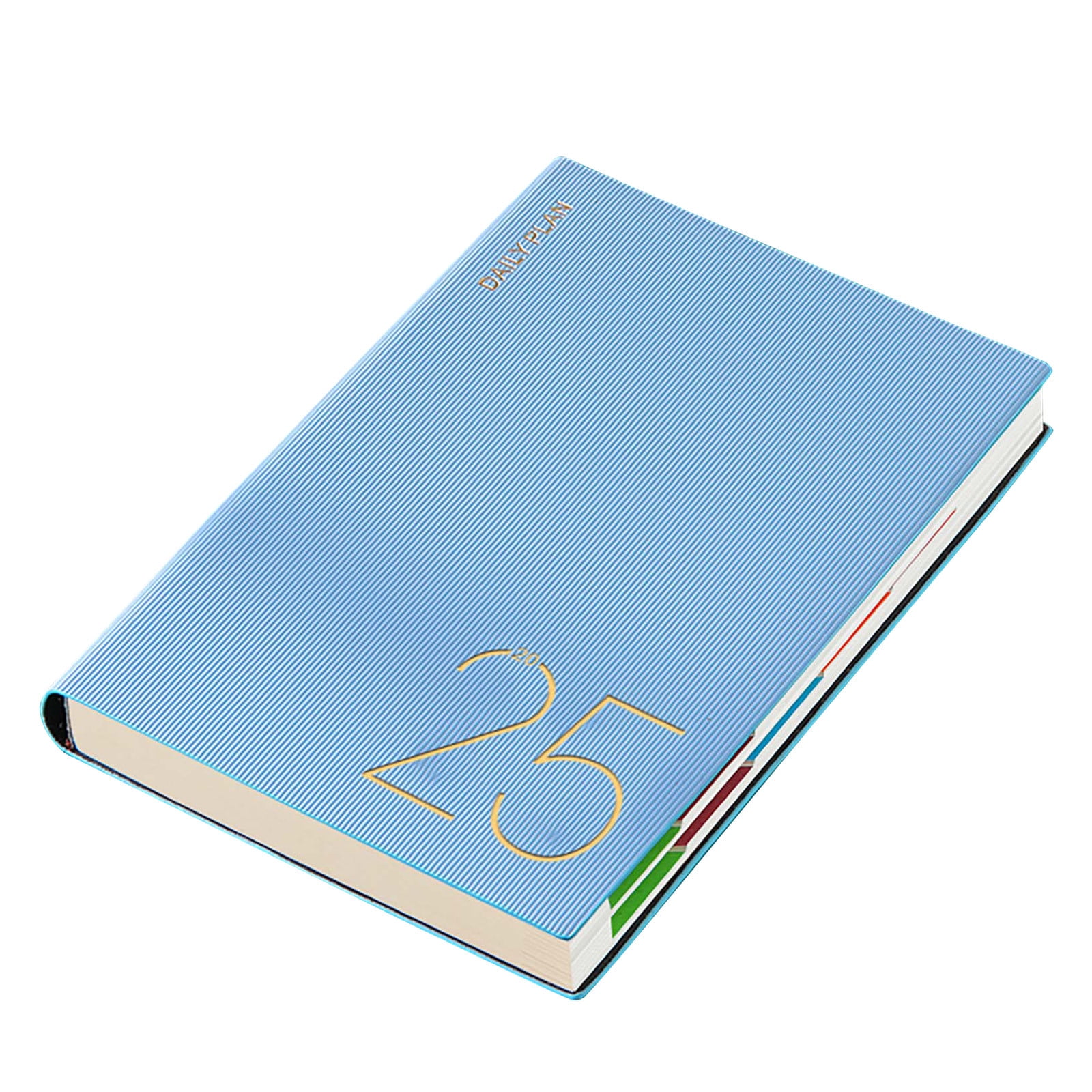 Weekly Planner Notebook Hardcover Calendar Planner With Monthly Tab 80Gsm Thick Paper Daily Planner 365-Day Office Plan