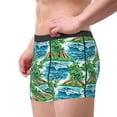 thumbnail image 2 of Fotbe Hawaii Palms Calzoncillos Tipo Boxer con Bolsa de Soporte Total para Hombre, X-Temp Fresco, Transpirable y de Secado Rápido-Large, 2 of 5