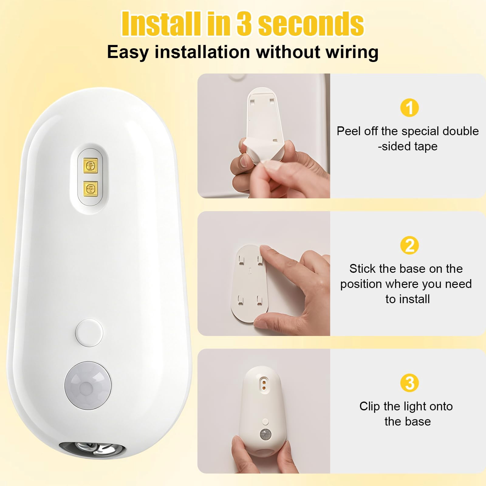 Self Cleaning UV Toilet Light, Motion Activated Rechargeable Toilet Bowl Light with Night Light, Adhesive Mount for Shared Bathrooms Elderly Pet(2PCS)