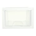 thumbnail image 2 of Sterilite 20518006 Stackable Small Drawer White Frame & See-Through (18 Pack), 2 of 6