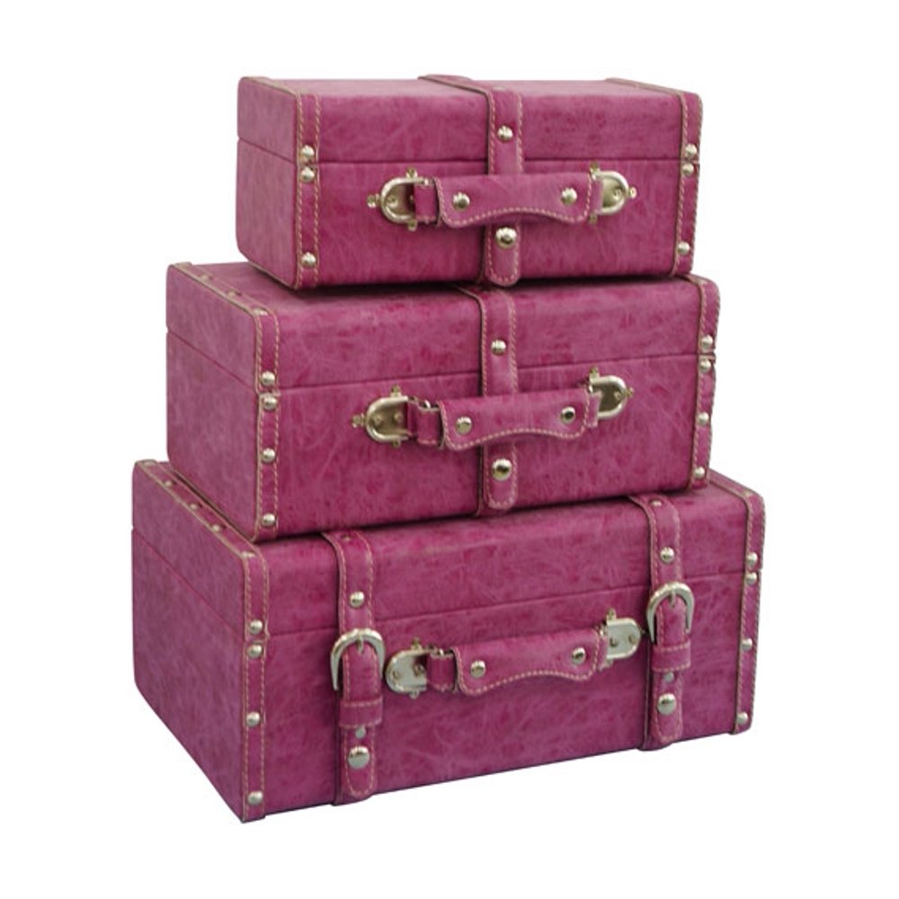 MiniTrunks (Set of 3) Raspberry